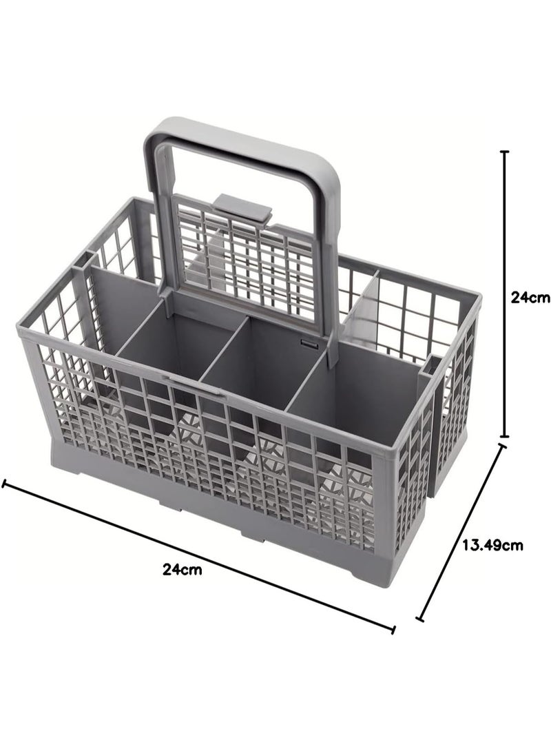 jaexest Universal Dishwasher Silverware Basket – Cutlery Organizer for Utensils, Compatible with Most Brands – GE, Whirlpool, Samsung, BOSCH, Maytag & More – Durable Plastic Replacement - Image 2